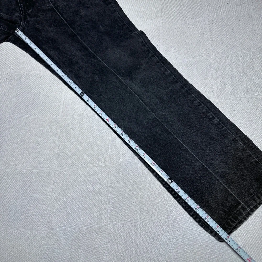 Vintage 90s Levi's 505 Jeans Mens 32x30* Orange Tab Regular Straight Faded Black